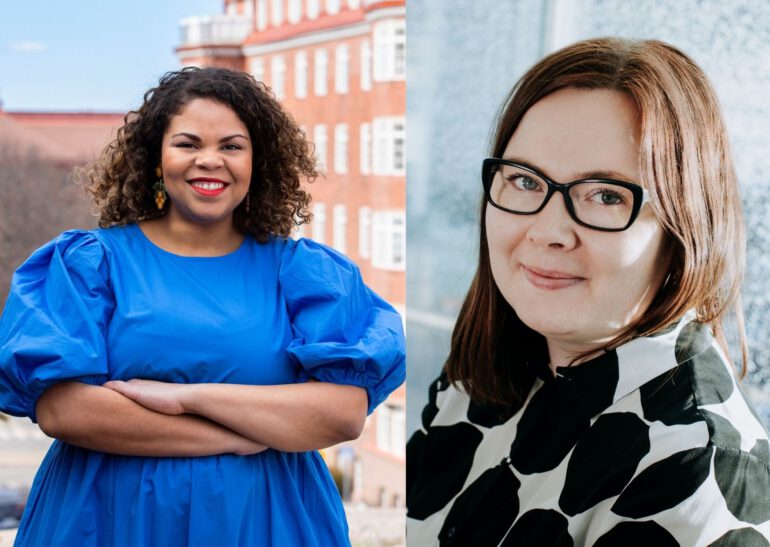 Fatim Diarra ja Silla Kakkola European Women’s Lobbyn hallitukseen